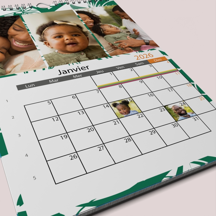 Calendrier PHOTO DATE