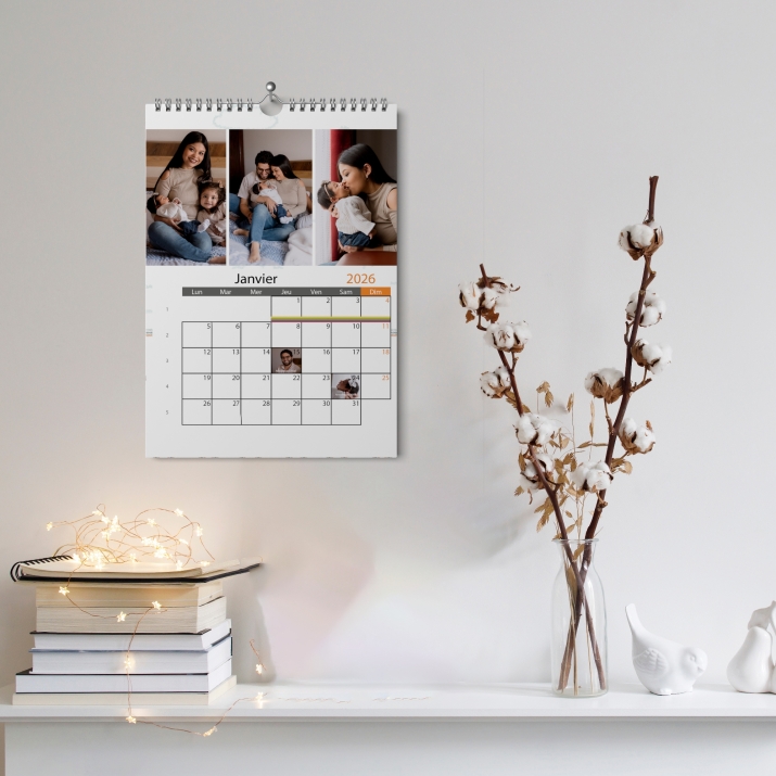 Calendrier PHOTO DATE
