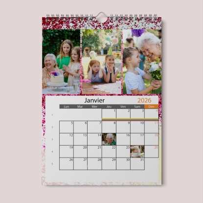 Calendrier PHOTO DATE