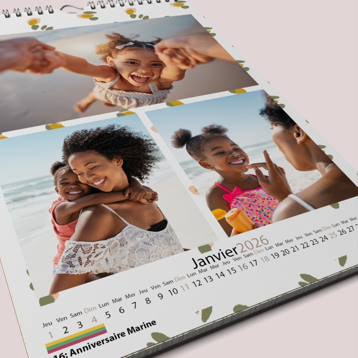 Calendrier MAXI PHOTO