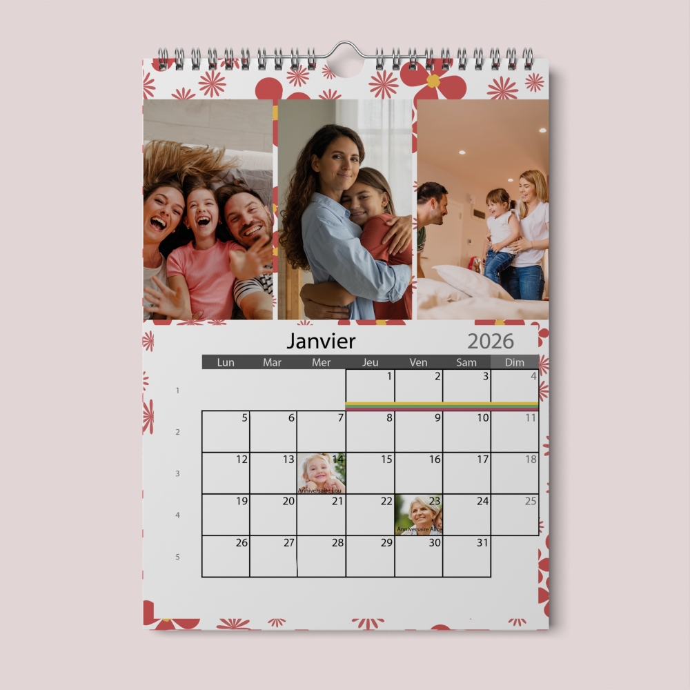 Calendrier PHOTO DATE