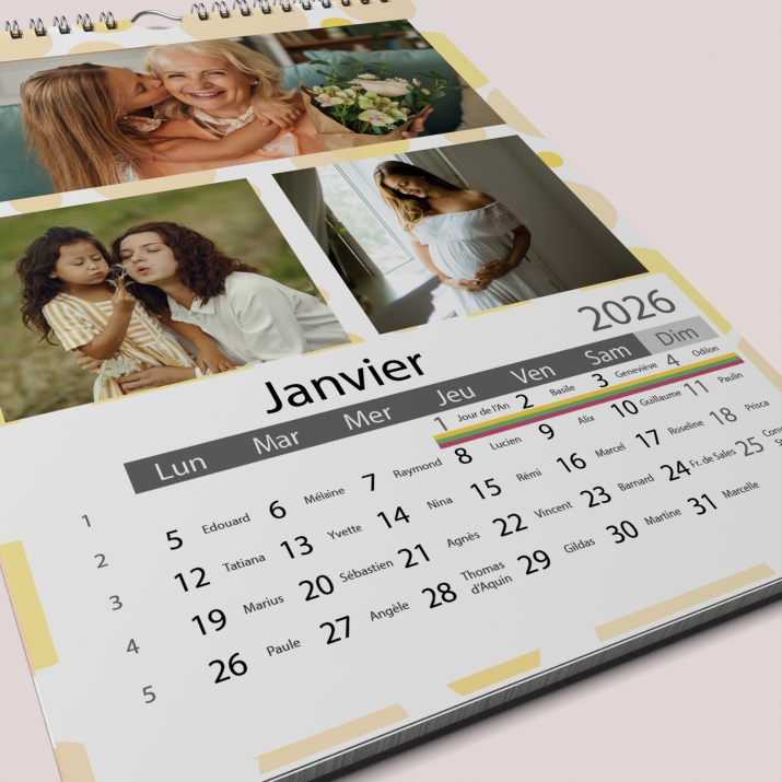 Calendrier PHOTO CLASSIQUE