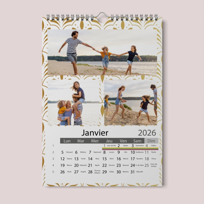 Calendrier PHOTO CLASSIQUE