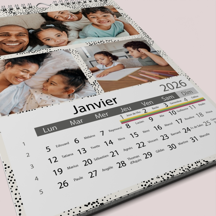 Calendrier PHOTO CLASSIQUE