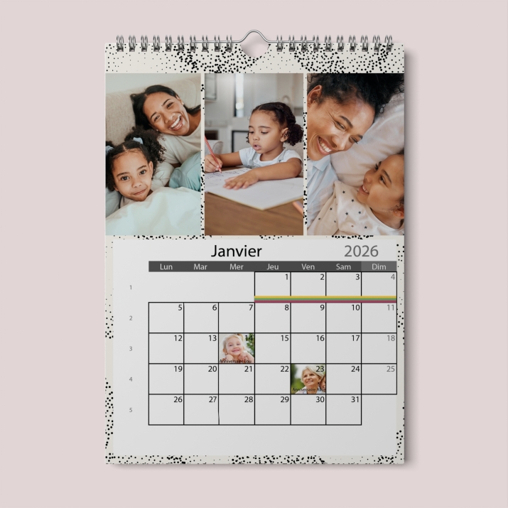 Calendrier PHOTO DATE