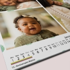 Calendrier photo CARRE mural
