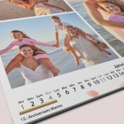 Calendrier photo CARRE mural