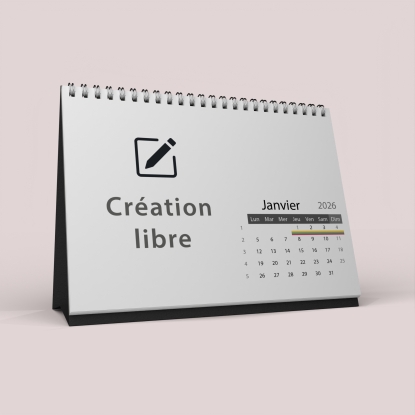 Calendrier LUXE PANO de bureau