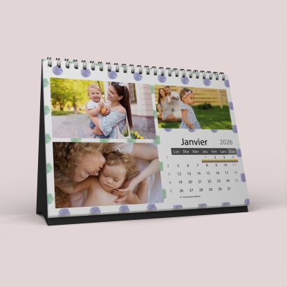Calendrier LUXE PANO de bureau