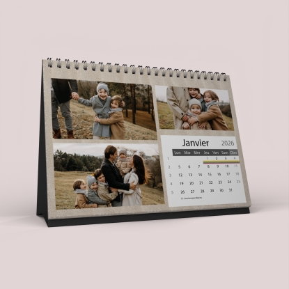 Calendrier LUXE PANO de bureau