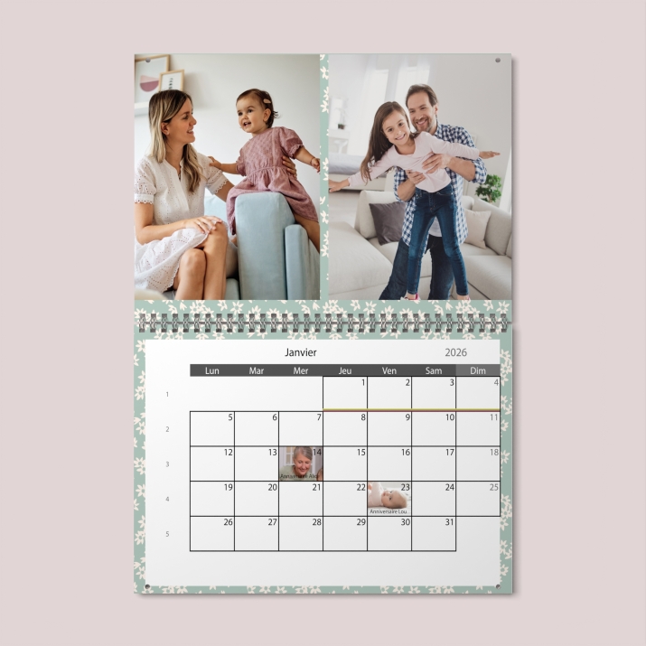 Calendrier photo GÉANT XXL PHOTO DATE