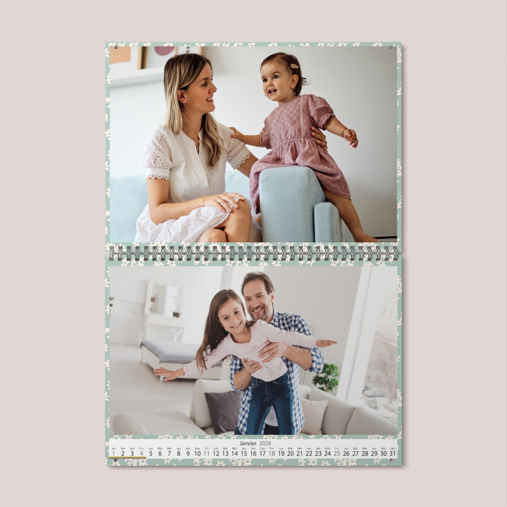 Calendrier photo GÉANT XXL MAXI PHOTO