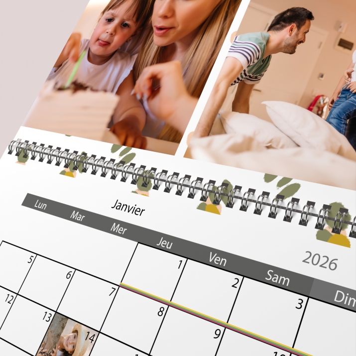 Calendrier photo GÉANT XXL PHOTO DATE