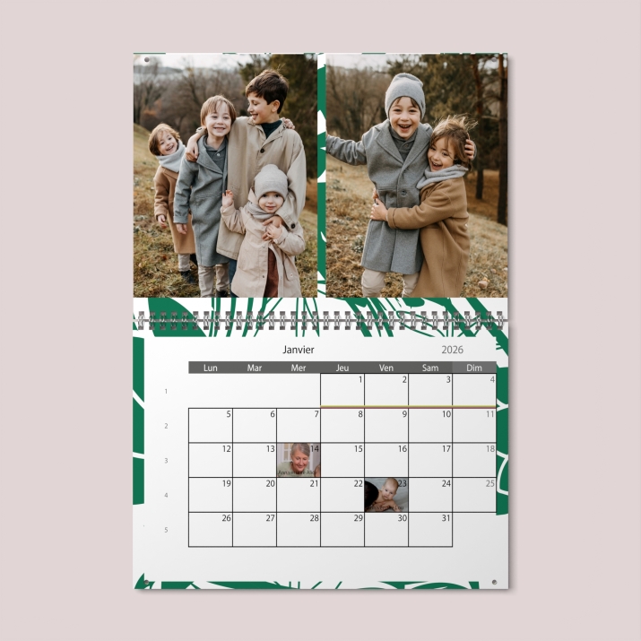 Calendrier photo GÉANT XXL PHOTO DATE