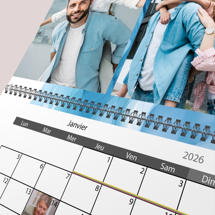 Calendrier photo GÉANT XXL PHOTO DATE