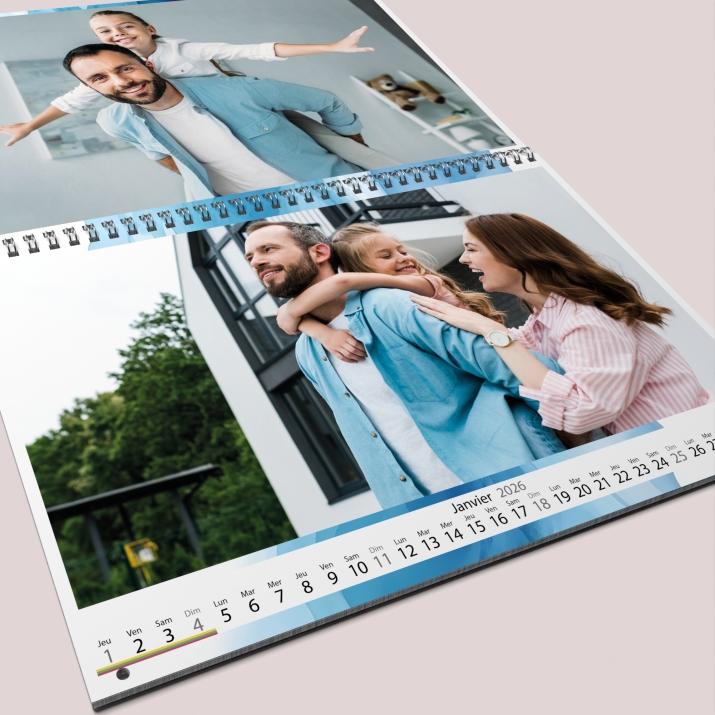 Calendrier photo GÉANT XXL MAXI PHOTO