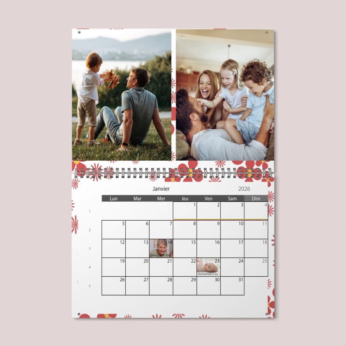 Calendrier photo GÉANT XXL PHOTO DATE