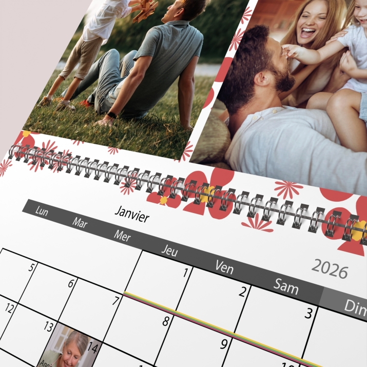 Calendrier photo GÉANT XXL PHOTO DATE