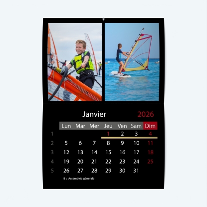 Calendrier agrafé Classic