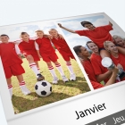 Calendrier agrafé Classic - Nombre de photos, logos et texte illimité
