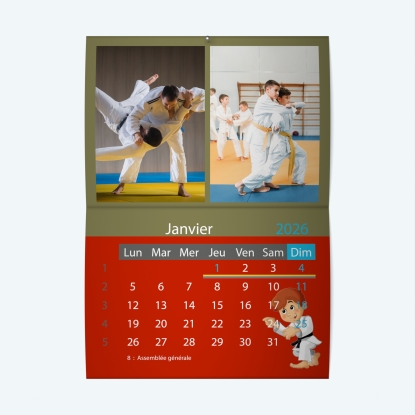 Calendrier agrafé Classic