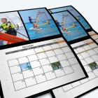 Calendrier agrafé Photo Date