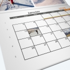 Calendrier agrafé Photo Date