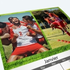Calendrier agrafé Photo Date