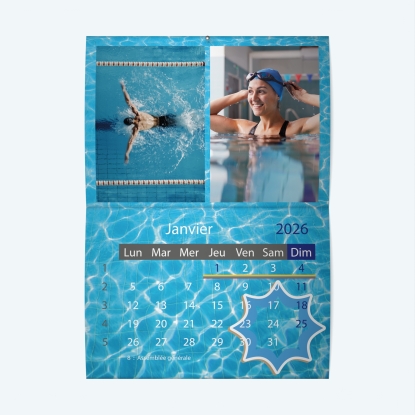 Calendrier agrafé Classic