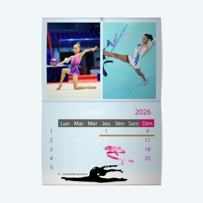 Calendrier agrafé Classic