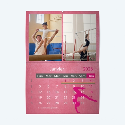 Calendrier agrafé Classic