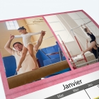 Calendrier agrafé Photo Date