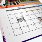 Calendrier agrafé Photo Date
