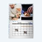 Calendrier agrafé Photo Date