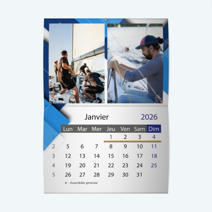 Calendrier agrafé Classic
