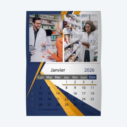 Calendrier agrafé Classic