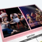 Calendrier agrafé Photo Date