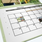 Calendrier agrafé Photo Date