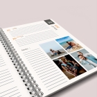 Agenda photo personnalisé