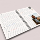 Agenda photo personnalisé