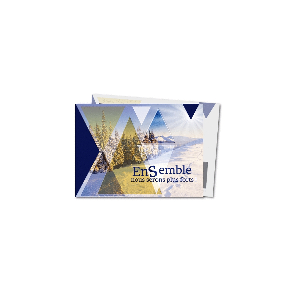 Carte de voeux Carte de voeux