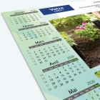 Calendrier sous main - Grille calendaire personnalisable
