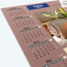 Calendrier sous main - Grille calendaire personnalisable
