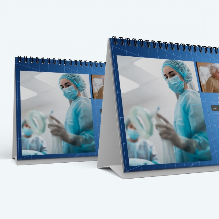 Calendrier de bureau PANO - Minimum de commande : 25 exemplaires