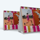 Calendrier de bureau CARRE - Minimum de commande : 25 exemplaires