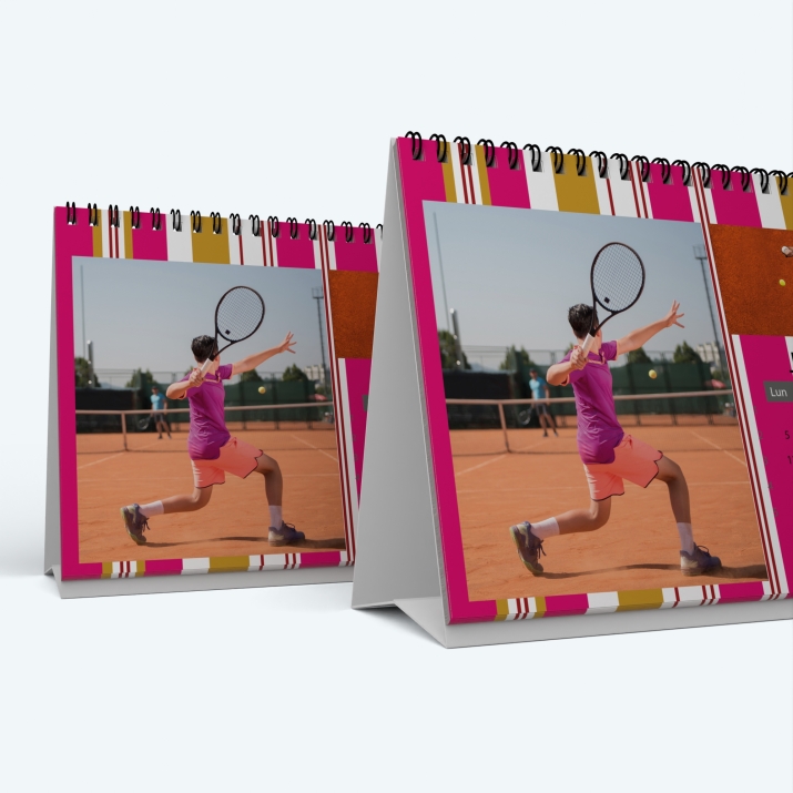 Calendrier de bureau PANO - Minimum de commande : 25 exemplaires