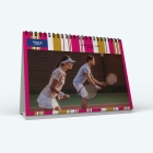 Calendrier de bureau MAXI PANO - Nombre de photos, logos et texte illimité