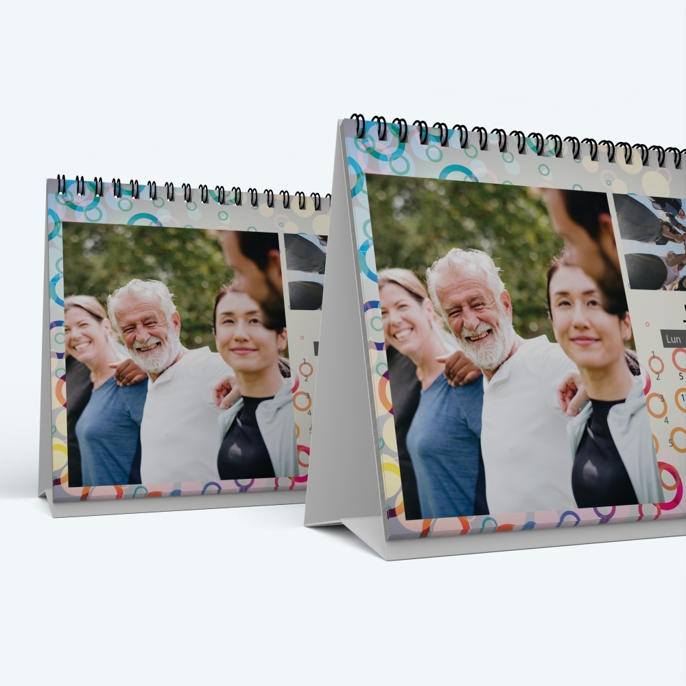 Calendrier de bureau PANO - Minimum de commande : 25 exemplaires