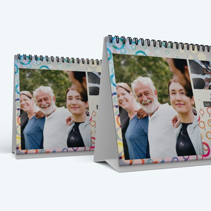 Calendrier de bureau PANO - Minimum de commande : 25 exemplaires