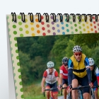 Calendrier de bureau PANO - Reliure spirale de qualité